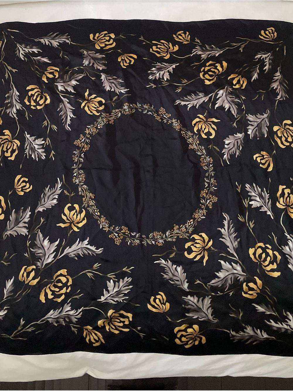 Anne Klein 100% Silk Scarf